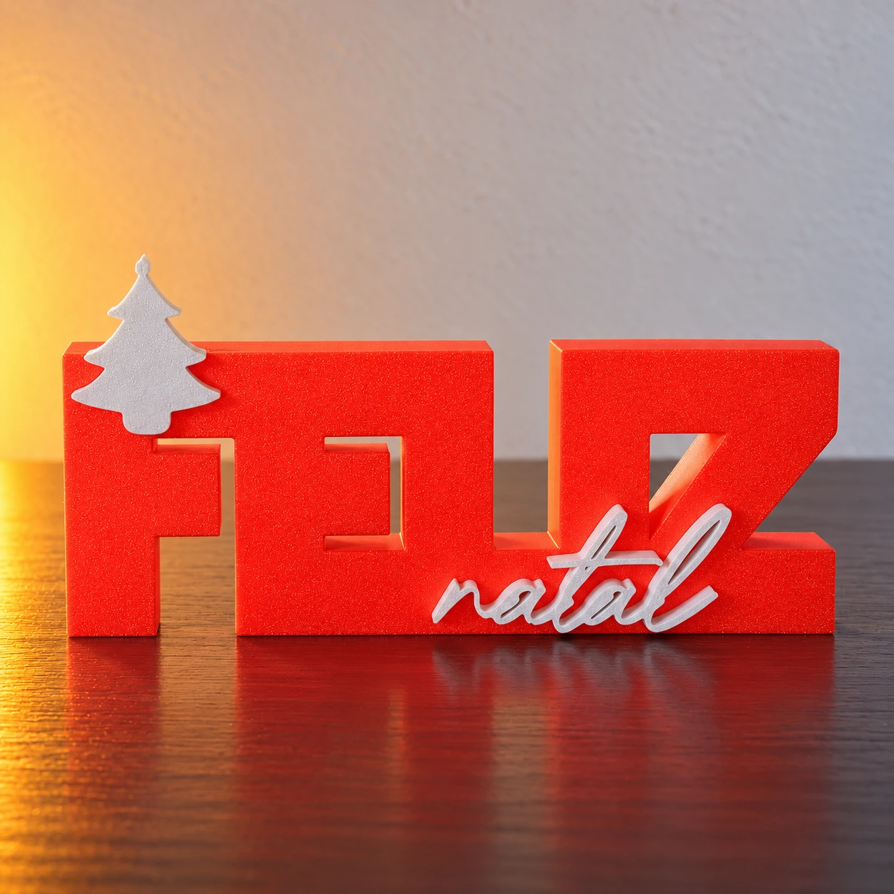 Letreiro Feliz Natal